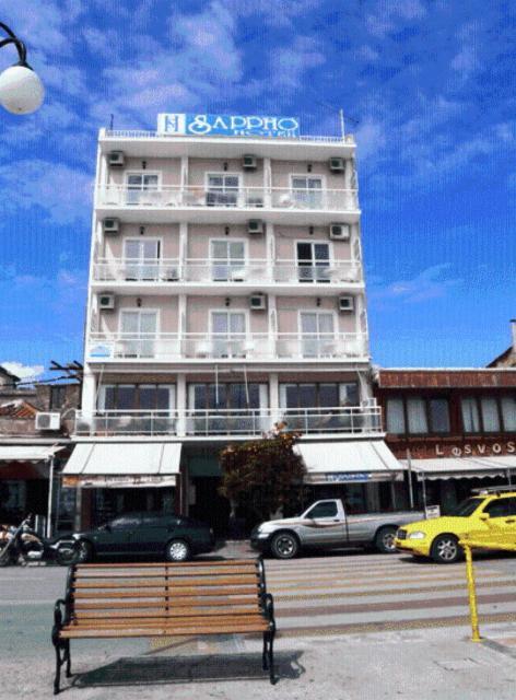 Hotel Sappho Mytilíni Buitenkant foto