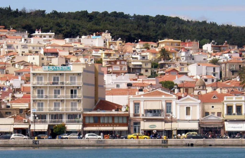 Hotel Sappho Mytilíni Buitenkant foto